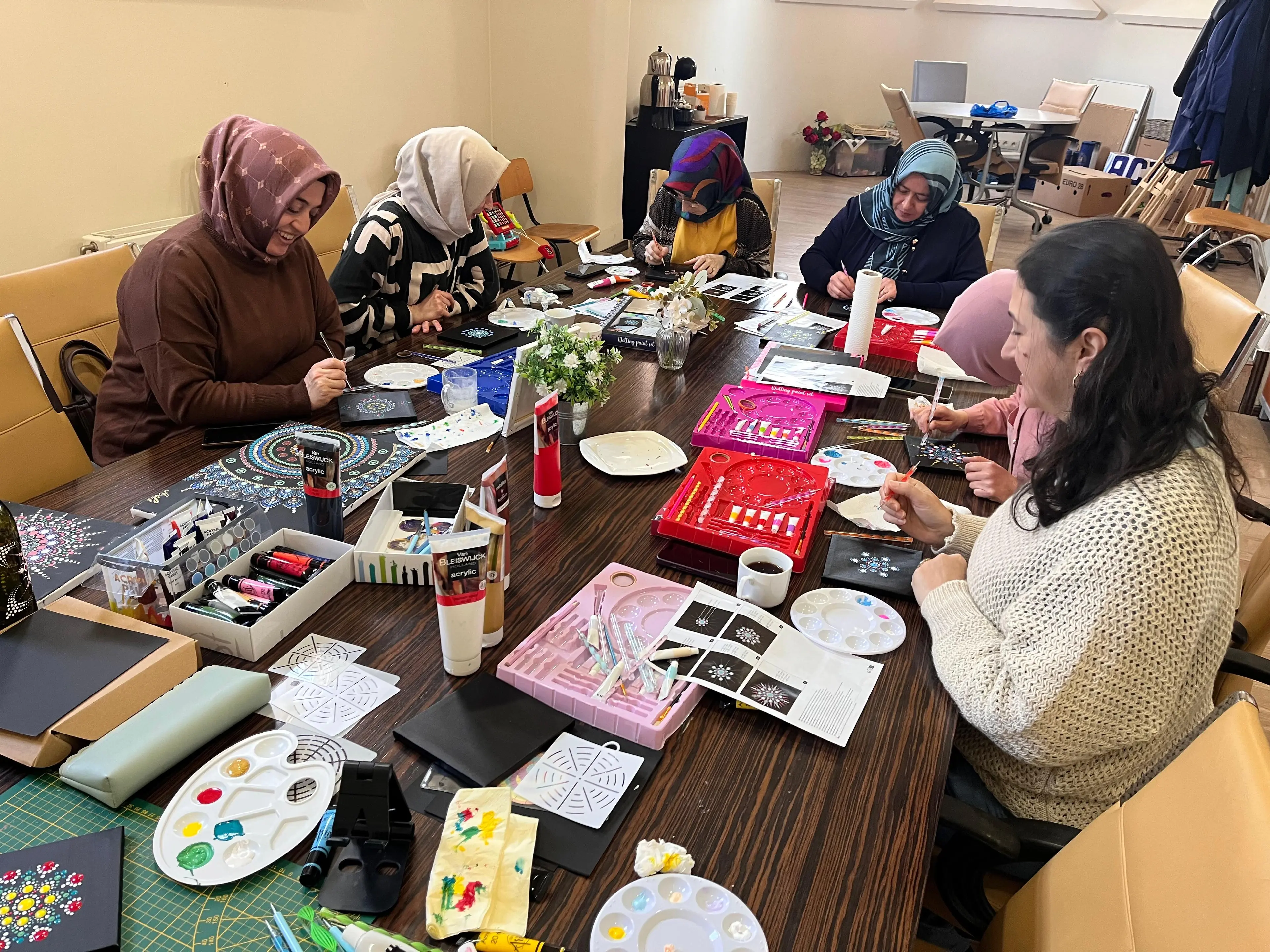Workshop mandala Limburg 05/04/2025 3